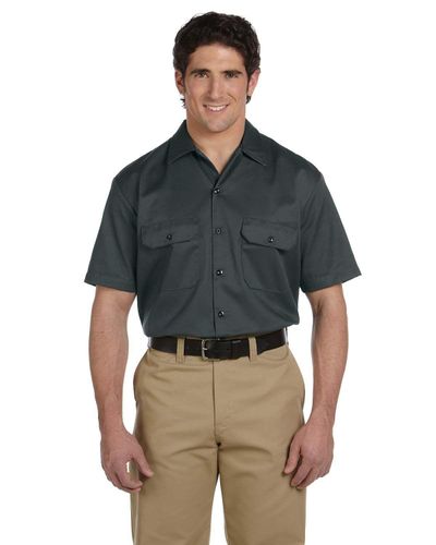Dickies Men's Short-Sleeve Work Shirt image thumbnail