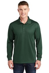 Image of Sport-Tek Long Sleeve Micropique Sport-Wick Polo