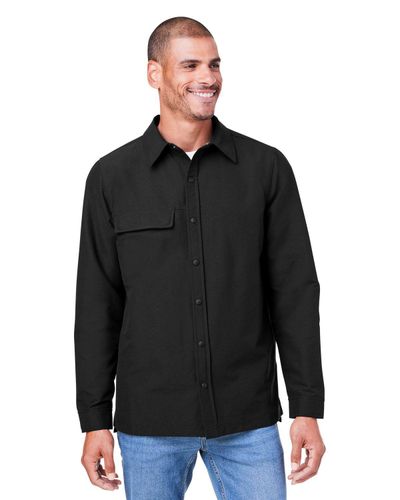 Harriton Unisex Flex Twill Overshirt image thumbnail