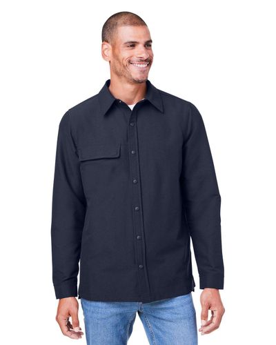 Harriton Unisex Flex Twill Overshirt image thumbnail