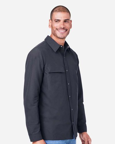 Harriton Unisex Flex Twill Overshirt image thumbnail