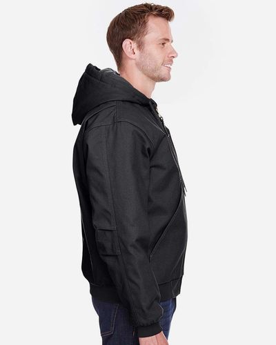 Berne Men's Tall Highland Washed Cotton Duck Hooded Jacket image thumbnail