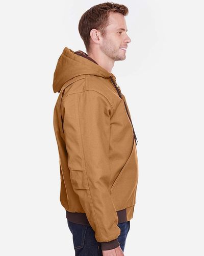 Berne Men's Tall Highland Washed Cotton Duck Hooded Jacket image thumbnail