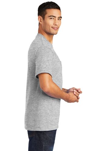 Port & Company Core Blend Pocket Tee  (Embroidered AA Logo) image thumbnail
