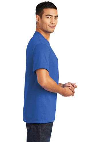 Port & Company Core Blend Pocket Tee  (Embroidered AA Logo) image thumbnail
