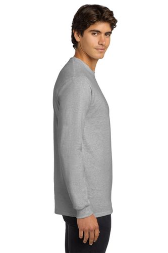 Gildan Ultra Cotton 100% Cotton Long Sleeve T-Shirt (Embroidered AA Logo) image thumbnail
