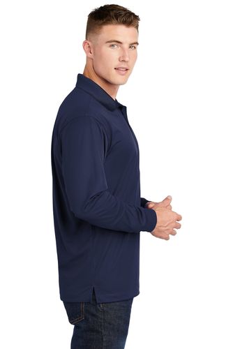 Sport-Tek Long Sleeve Micropique Sport-Wick Polo image thumbnail