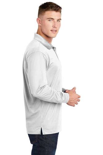 Sport-Tek Long Sleeve Micropique Sport-Wick Polo image thumbnail