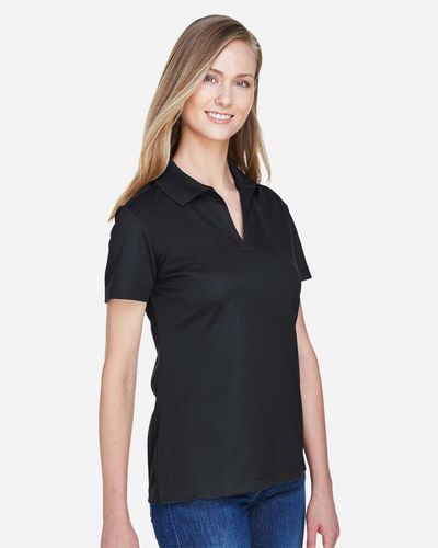 Devon & Jones CrownLux Performance Ladies' Plaited Polo image thumbnail