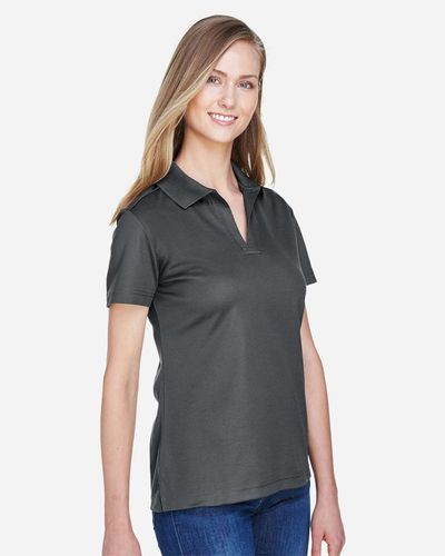 Devon & Jones CrownLux Performance Ladies' Plaited Polo image thumbnail