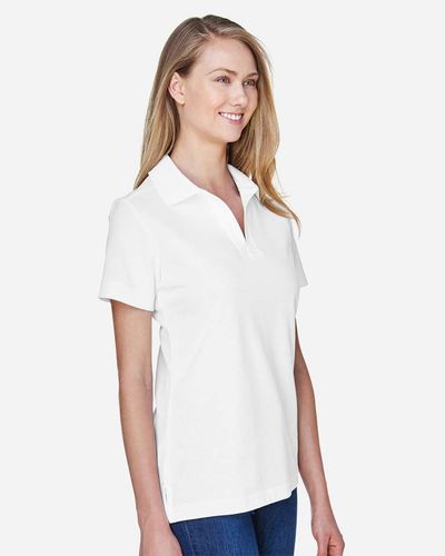 Devon & Jones CrownLux Performance Ladies' Plaited Polo image thumbnail