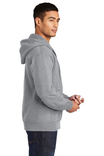 Port & Company Tall Essential Fleece Full-Zip Hooded Sweatshirt image thumbnail