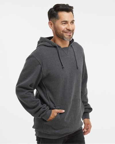 Dri Duck Men's Woodland Fleece Hooded Sweatshirt image thumbnail