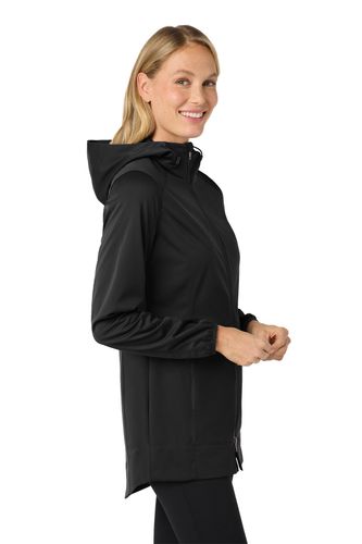 Port Authority Ladies Active Hooded Soft Shell Jacket image thumbnail