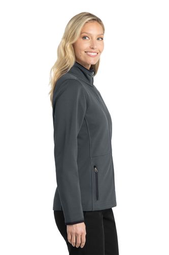 Port Authority Ladies Pique Fleece Jacket image thumbnail