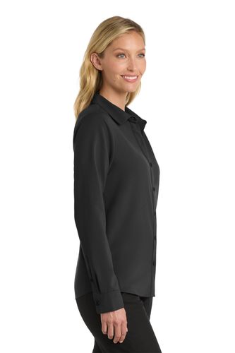 Port Authority Ladies Long Sleeve Performance Staff Shirt image thumbnail