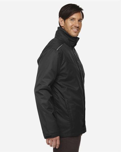 CORE365 Men's Tall Region 3-in-1 Jacket with Fleece Liner image thumbnail
