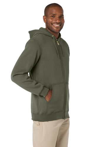 Carhartt Midweight Hooded Zip-Front Sweatshirt image thumbnail