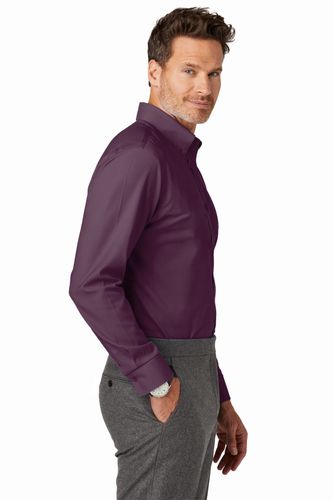 Brooks Brothers Wrinkle-Free Stretch Nailhead Shirt image thumbnail