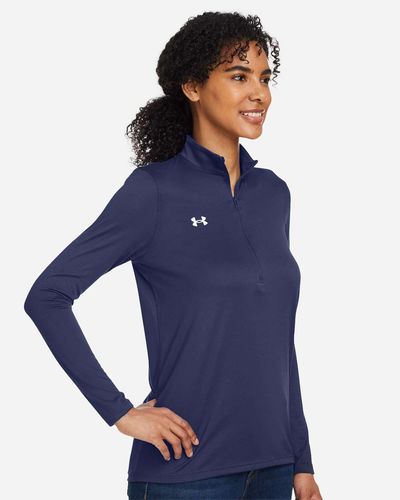 Under Armour Ladies' Team Tech Half-Zip image thumbnail