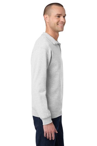 Jerzees NuBlend 1/4-Zip Cadet Collar Sweatshirt image thumbnail