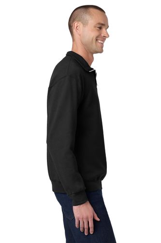 Jerzees NuBlend 1/4-Zip Cadet Collar Sweatshirt image thumbnail