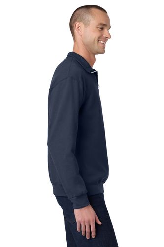 Jerzees NuBlend 1/4-Zip Cadet Collar Sweatshirt image thumbnail