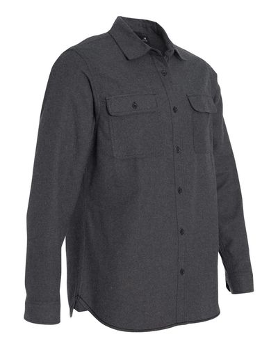 Burnside Solid Flannel Shirt image thumbnail