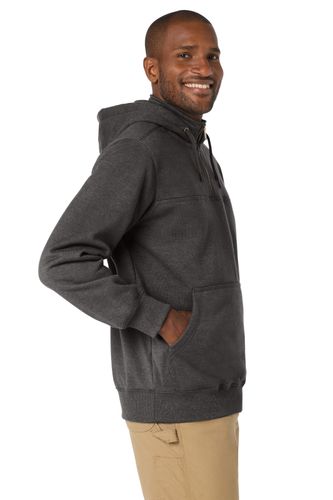 Carhartt Rain Defender Paxton Heavyweight Hooded Zip Mock Sweatshirt image thumbnail