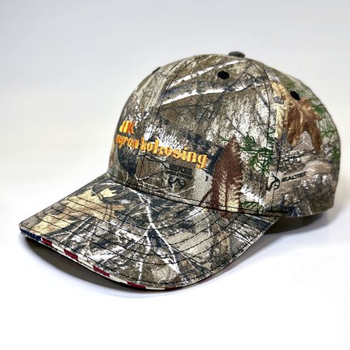 Outdoor Cap - Camo with Flag Sandwich Visor Cap image thumbnail