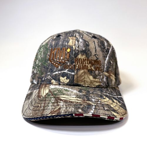 Outdoor Cap - Camo with Flag Sandwich Visor Cap image thumbnail