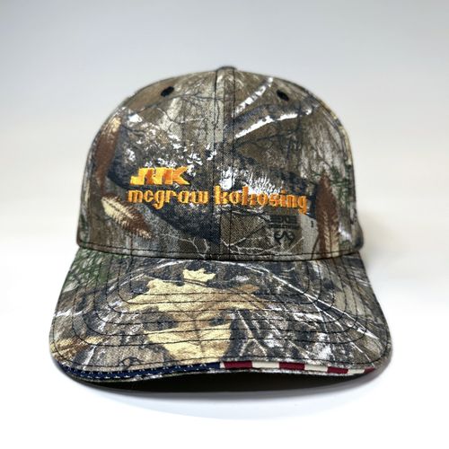 Outdoor Cap - Camo with Flag Sandwich Visor Cap image thumbnail