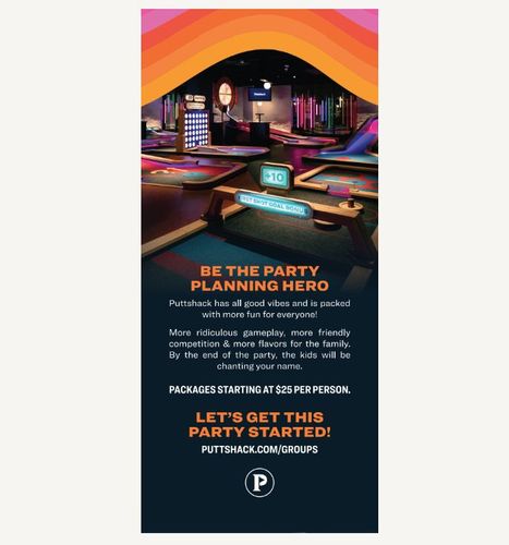 Kids Bday Party Leaflet image thumbnail