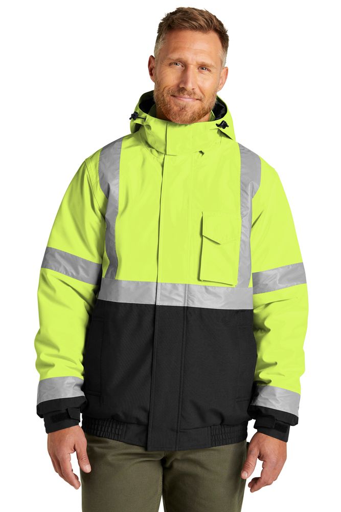 CornerStone ANSI 107 Class 3 Economy Waterproof Insulated Bomber Jacket ...