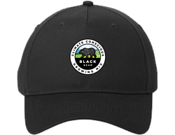 Image of Black Bear Five Panel Twill Hat