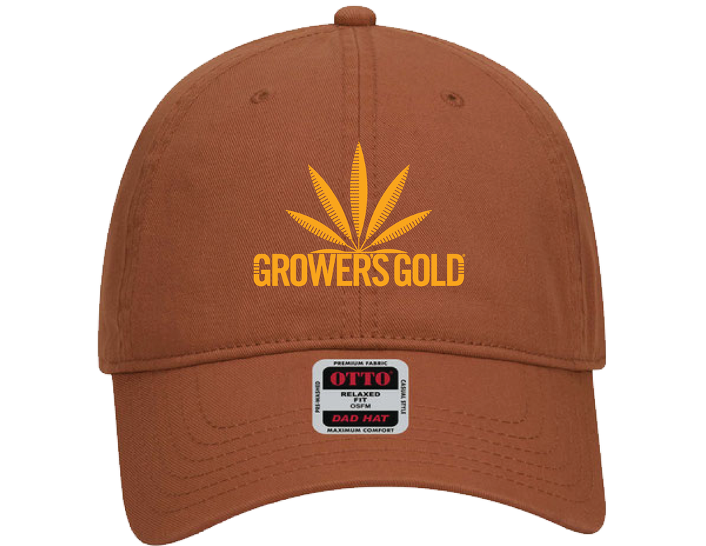 Grower's Gold 6 Panel Low Profile Dad Hat primary image