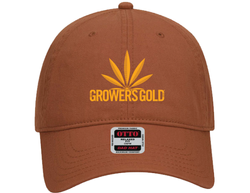 Image of Grower's Gold 6 Panel Low Profile Dad Hat