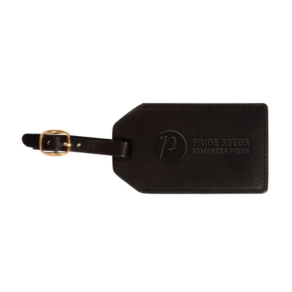 Leather Retractable ID Tag primary image