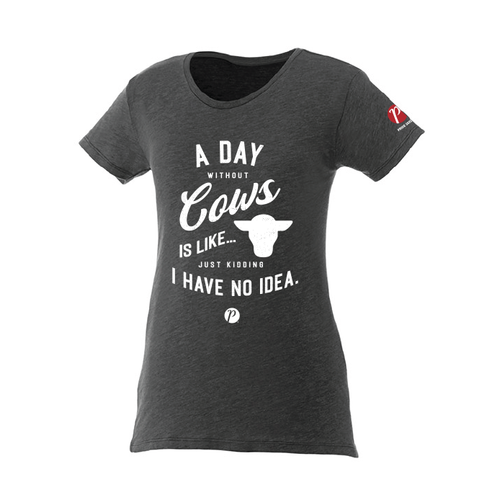 Women's T-Shirt - A Day Without Cows image thumbnail