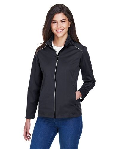 Core 365 Ladies Techno Lite Three Layer Knit Tech Shell Jacket image thumbnail