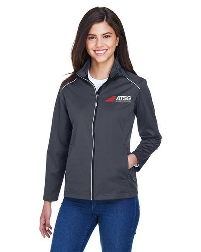 Core 365 Ladies Techno Lite Three Layer Knit Tech Shell Jacket image thumbnail