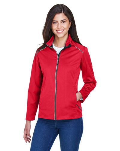Core 365 Ladies Techno Lite Three Layer Knit Tech Shell Jacket image thumbnail