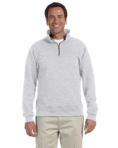 JERZEES Super Sweats Nublend 1/4 Zip Sweatshirt (unisex) image thumbnail
