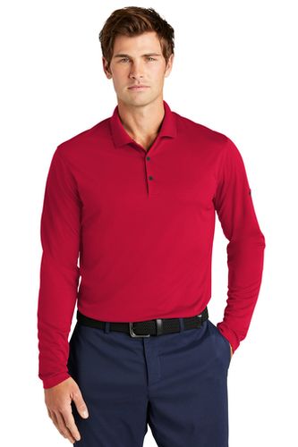 Nike Dri-FIT Micro Pique 2.0 Long Sleeve Polo  image thumbnail