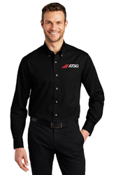 Image of Port Authority® Long Sleeve Twill Shirt