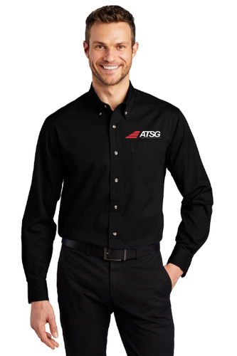 Port Authority® Long Sleeve "TALL" Twill Shirt  image thumbnail