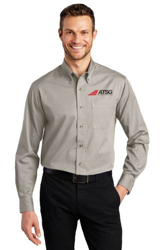 Port Authority® Long Sleeve "TALL" Twill Shirt  image thumbnail