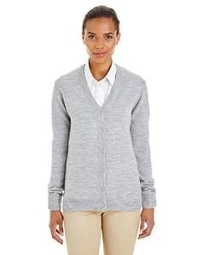 Harriton Ladies' Pilbloc™ V-Neck Button Cardigan Sweater image thumbnail