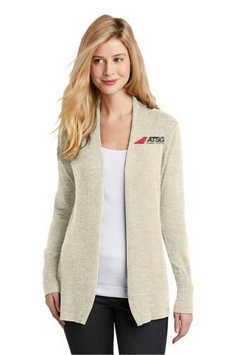 Port Authority® Ladies Open Front Cardigan Sweater image thumbnail