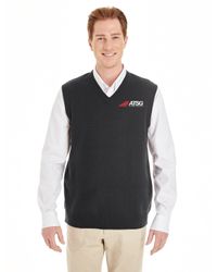 Image of Harriton Men's Pilbloc™ V-Neck Sweater Vest